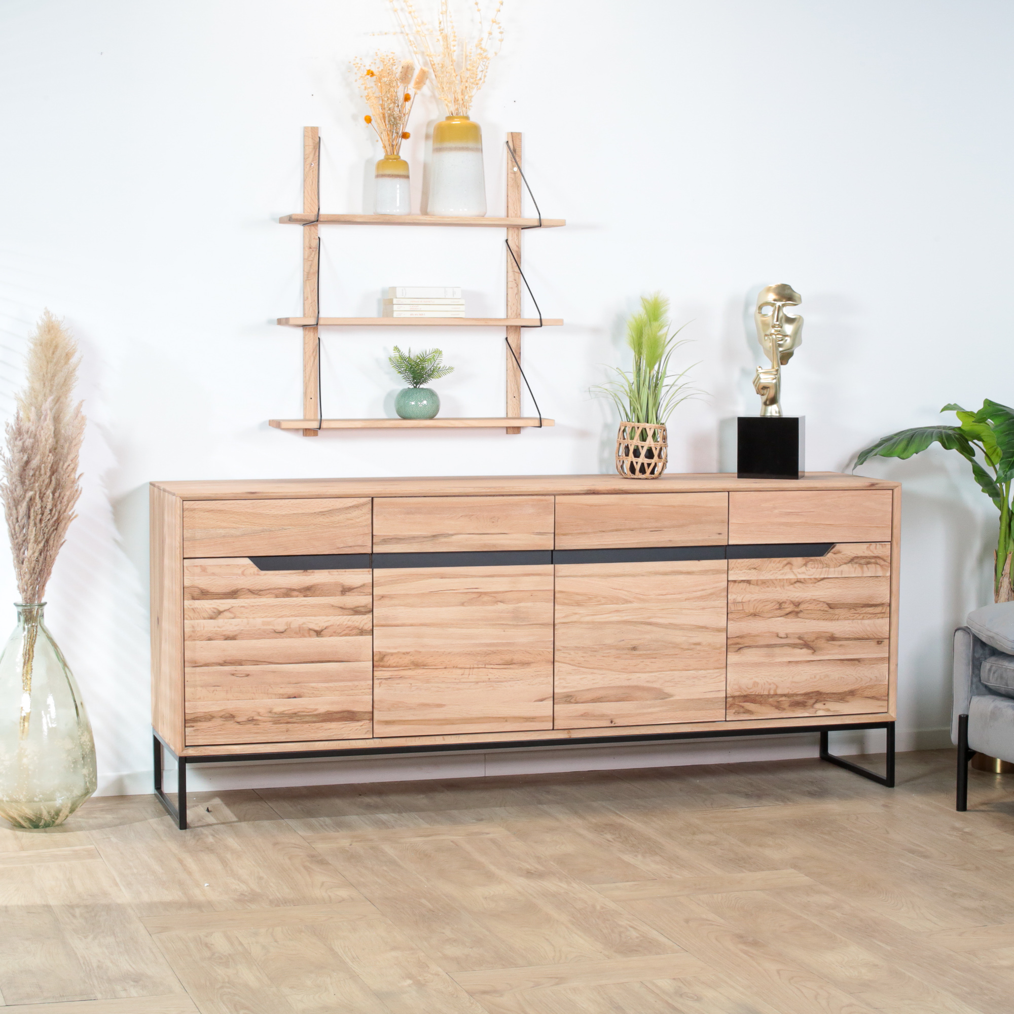 Buffet en bois de chêne blanc PALERME