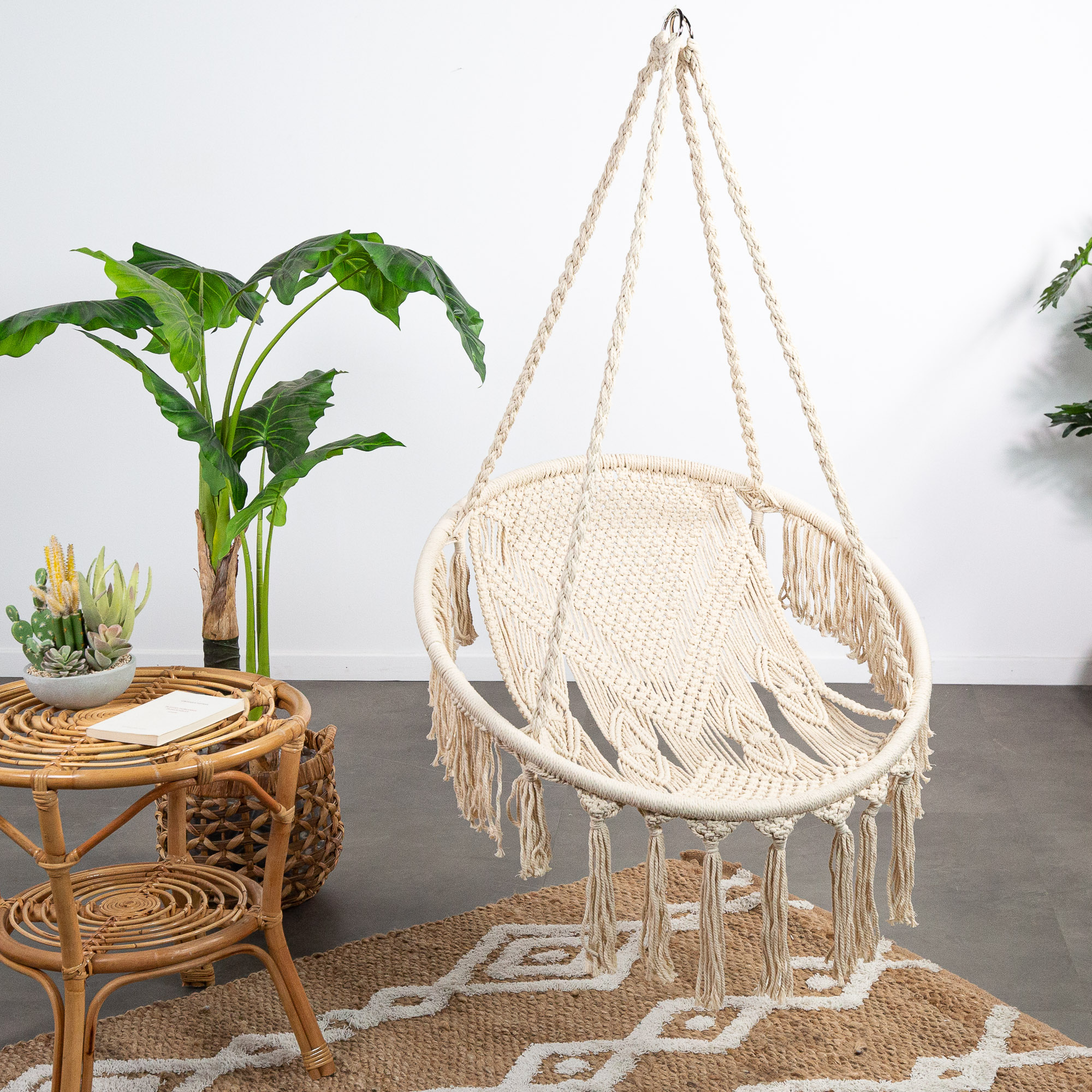 Chaise suspendue jardin