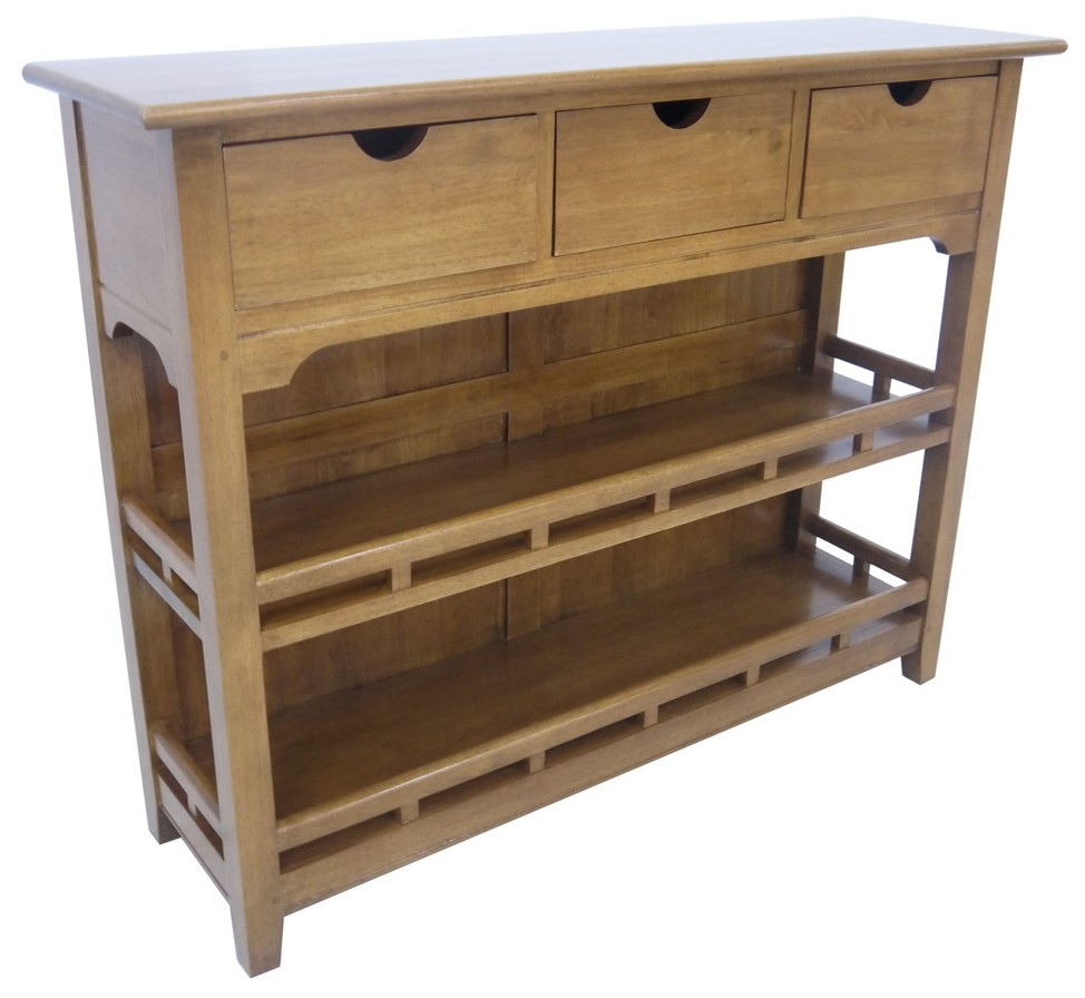 Console bibus hévéa 120x95cm TRADITION