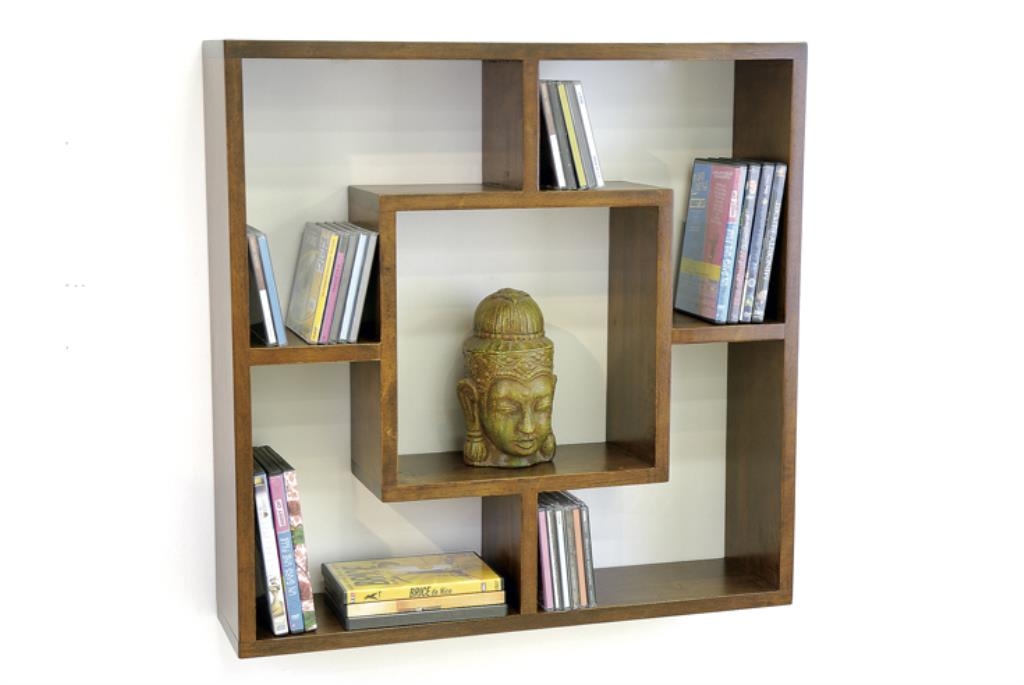 Etagère murale destructurée 67x67x16cm MAORI