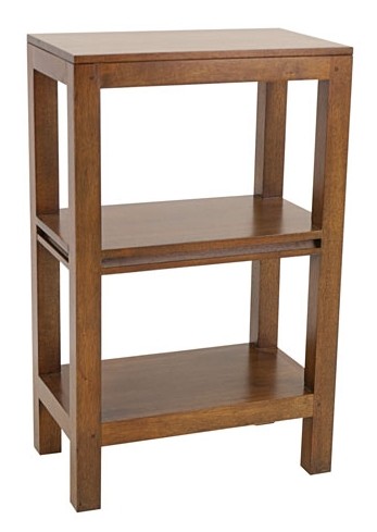 Etagère triple plateaux hévéa 80cm OLGA