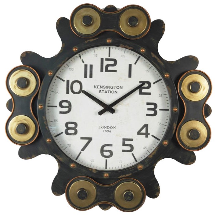 Horloge murale industrielle roulements