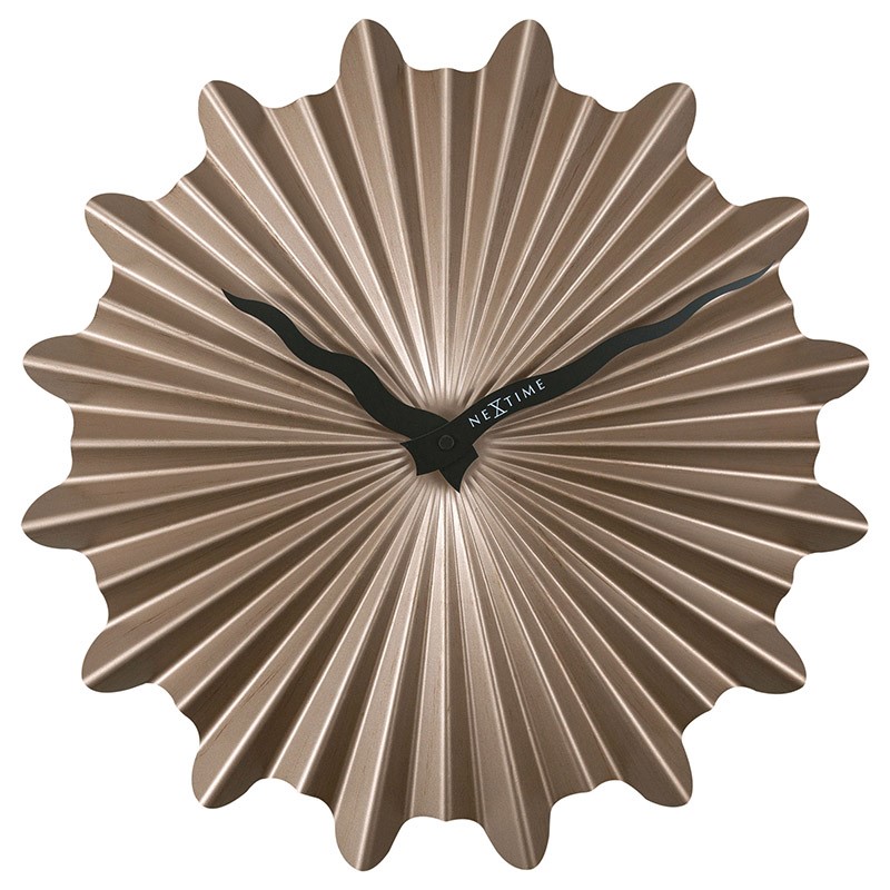 Horloge murale motif soleil