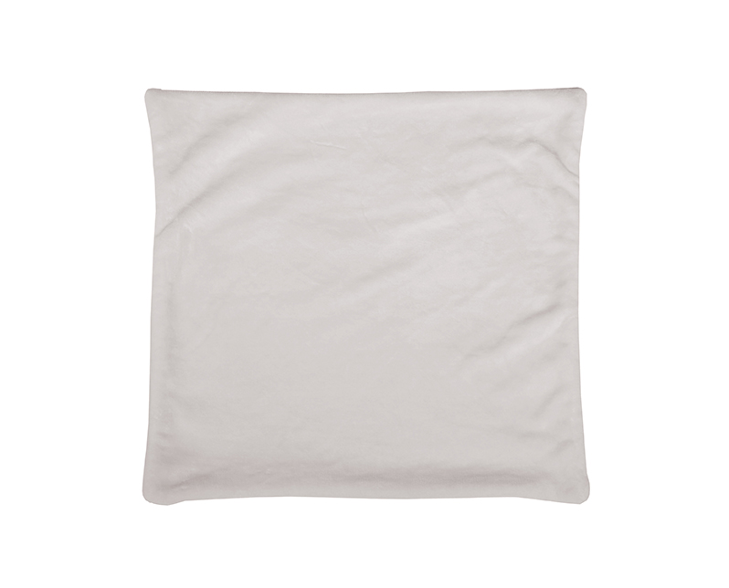 Housse de coussin couleur lin touché doux 40x40cm DOUDOU