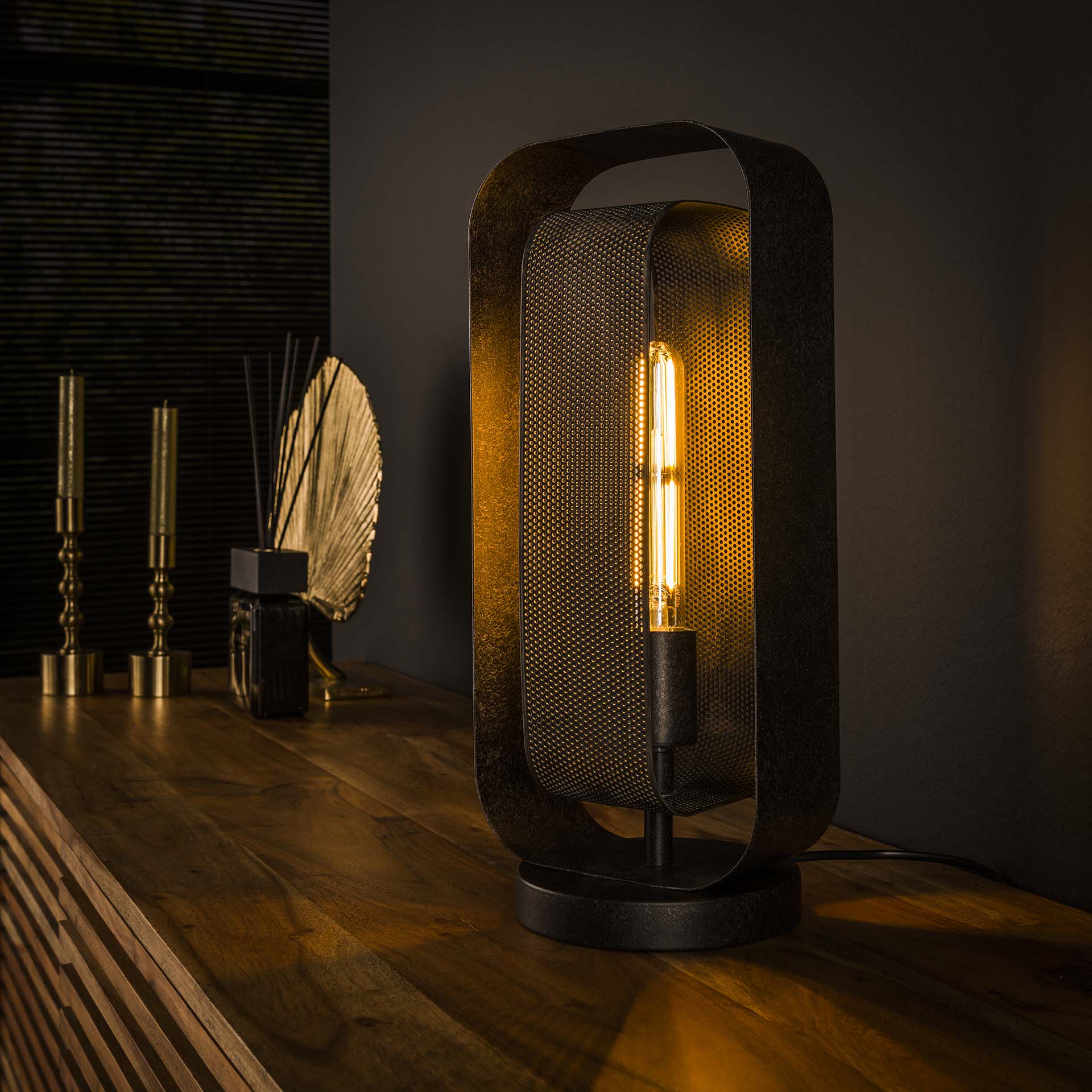 Lampe industrielle à double cadre RALF