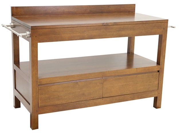 Meuble bas 2T salle de bain 120cm OLGA