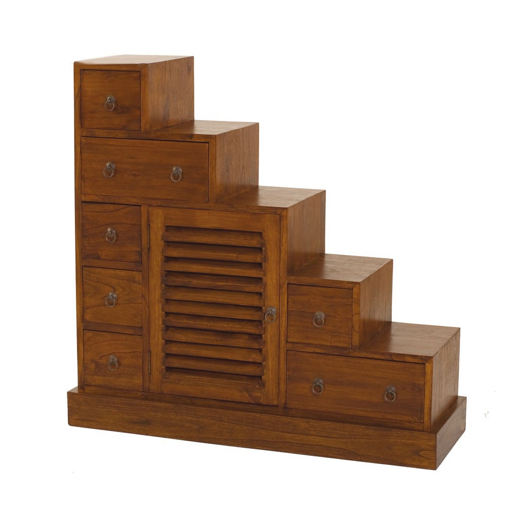 Meuble escalier double face 105x37x102cm LOLA