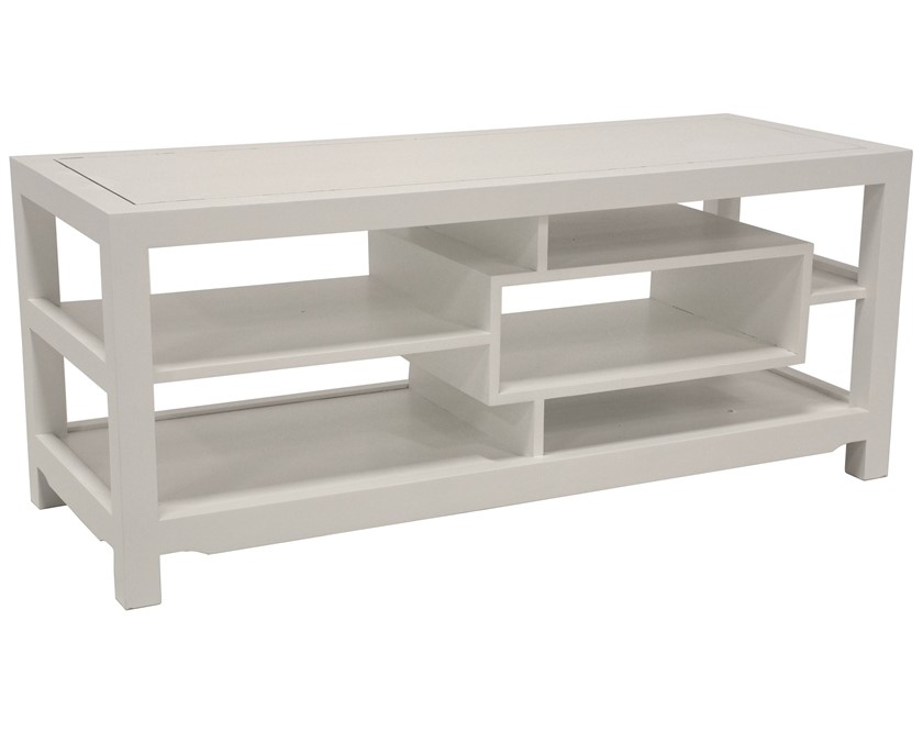 Meuble TV hévéa 120cm HELENA
