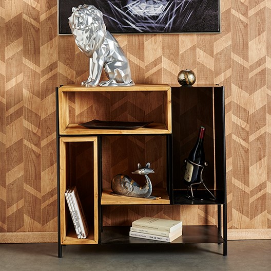 Petite bibliothèque déstructurée ATELIER
