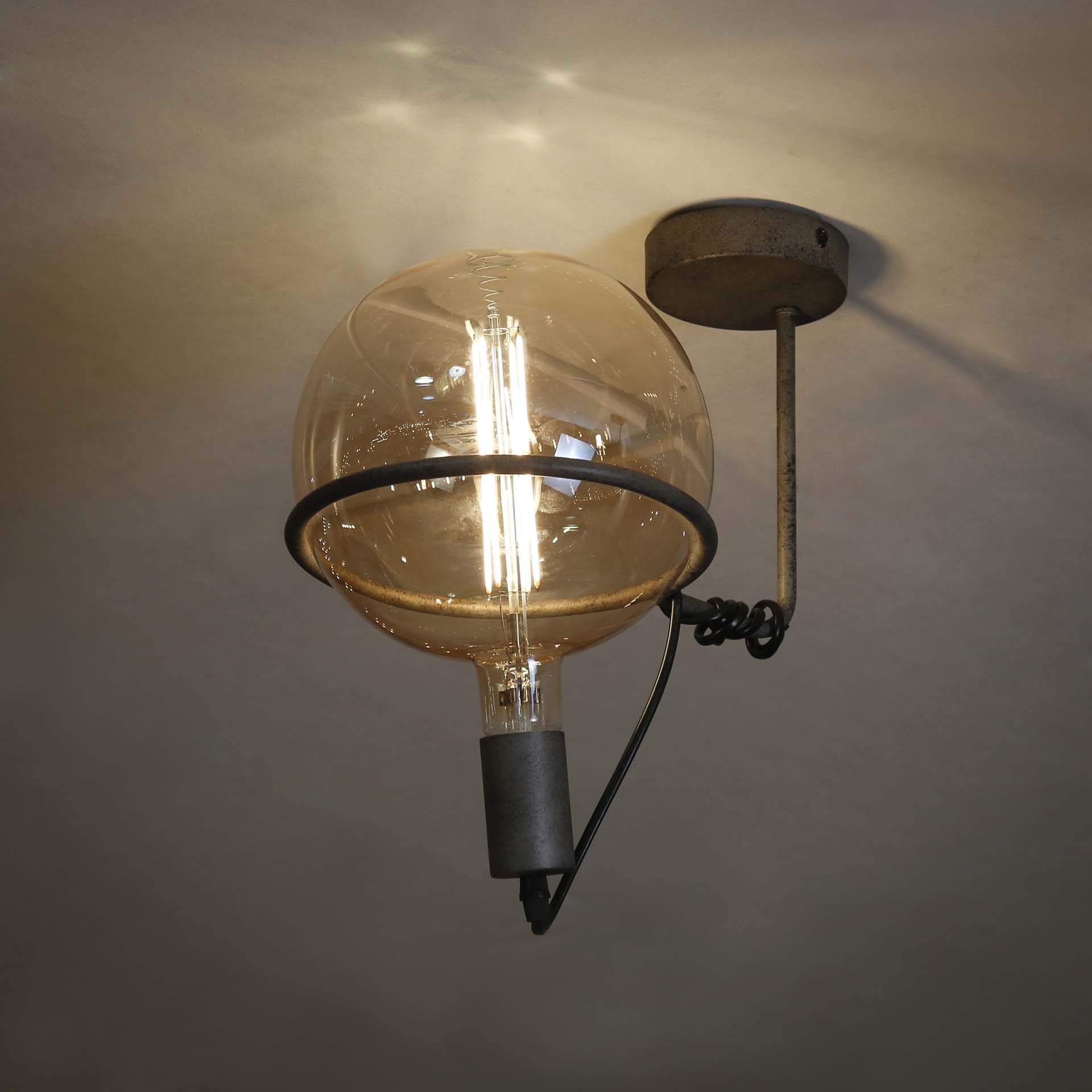 Plafonnier industriel baladeuse 1 lampe XL RALF