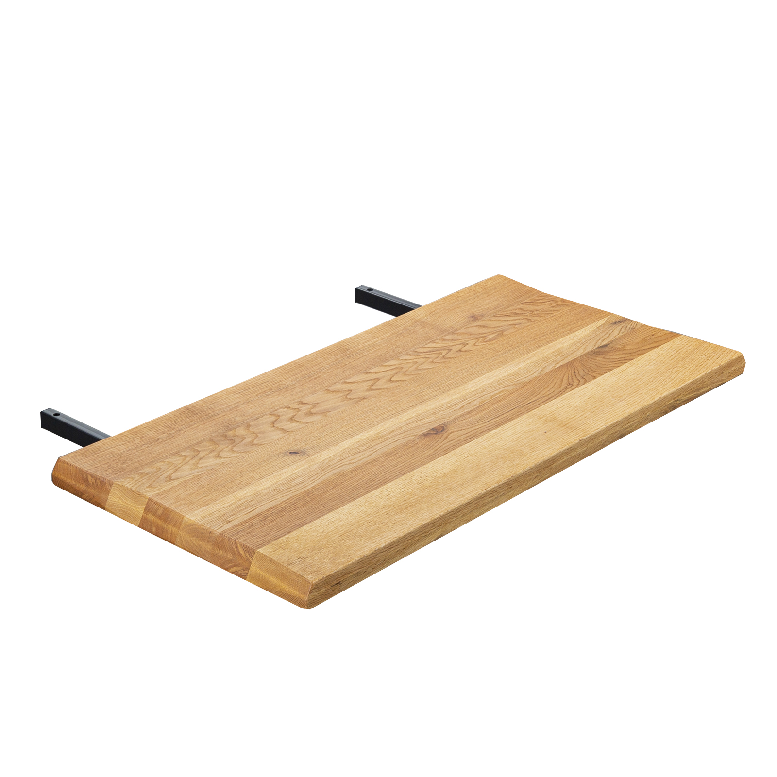 Rallonge pour table ETNA bords naturels 180 chêne huilé