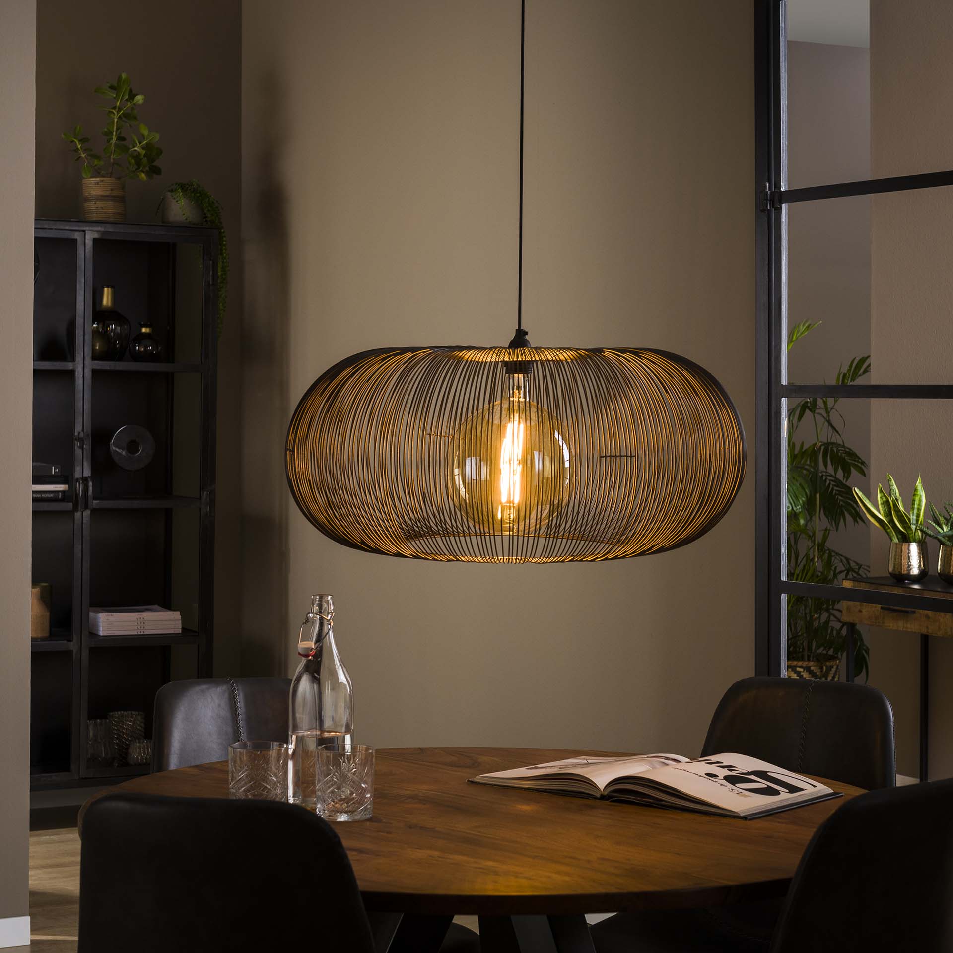 Suspension filaire forme disque RALF