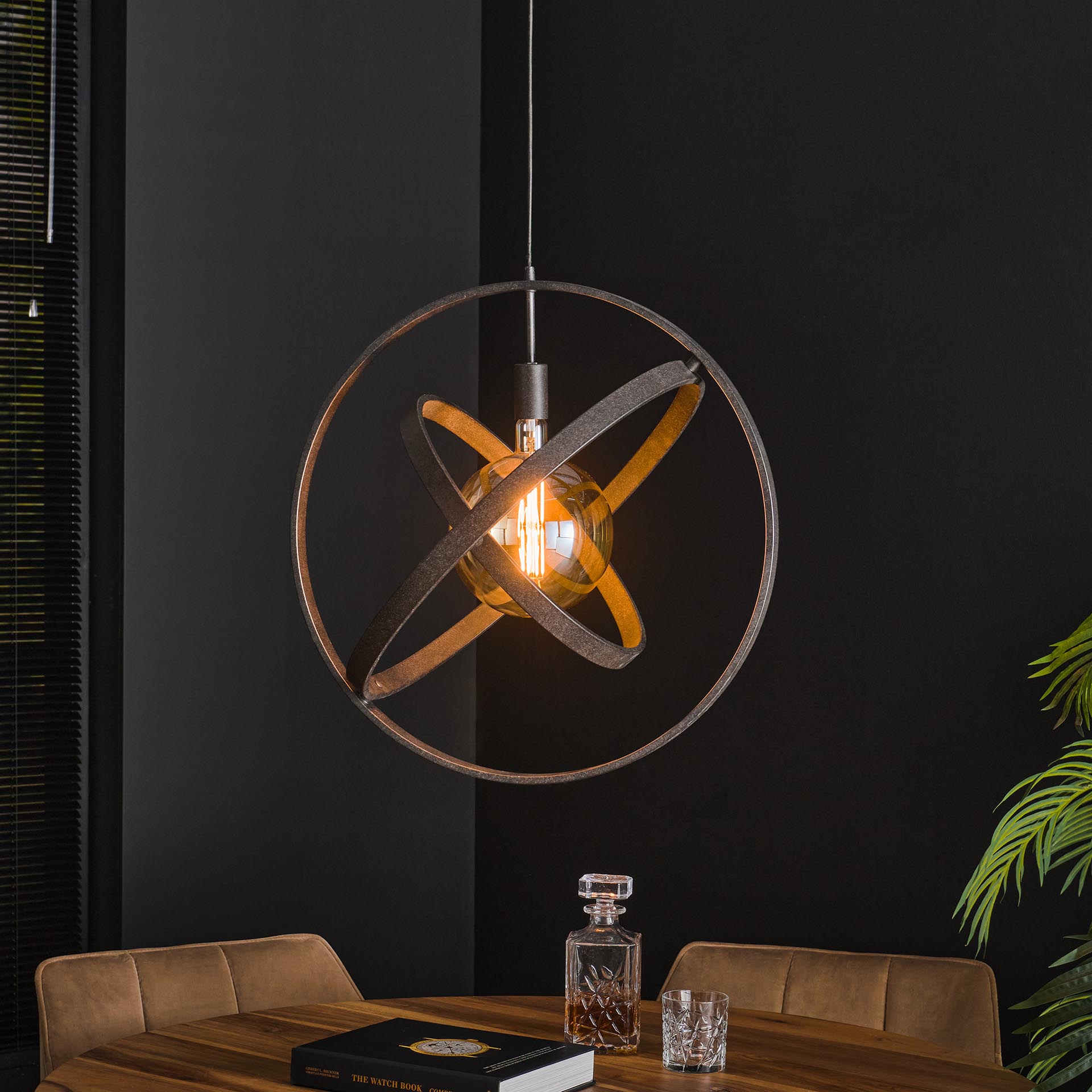 Suspension vintage 1 anneau RALF