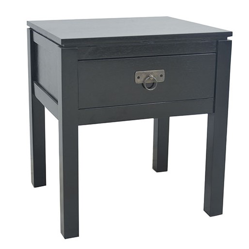 Table de Chevet Hévéa 1 tiroir 45x40x50cm HELENA