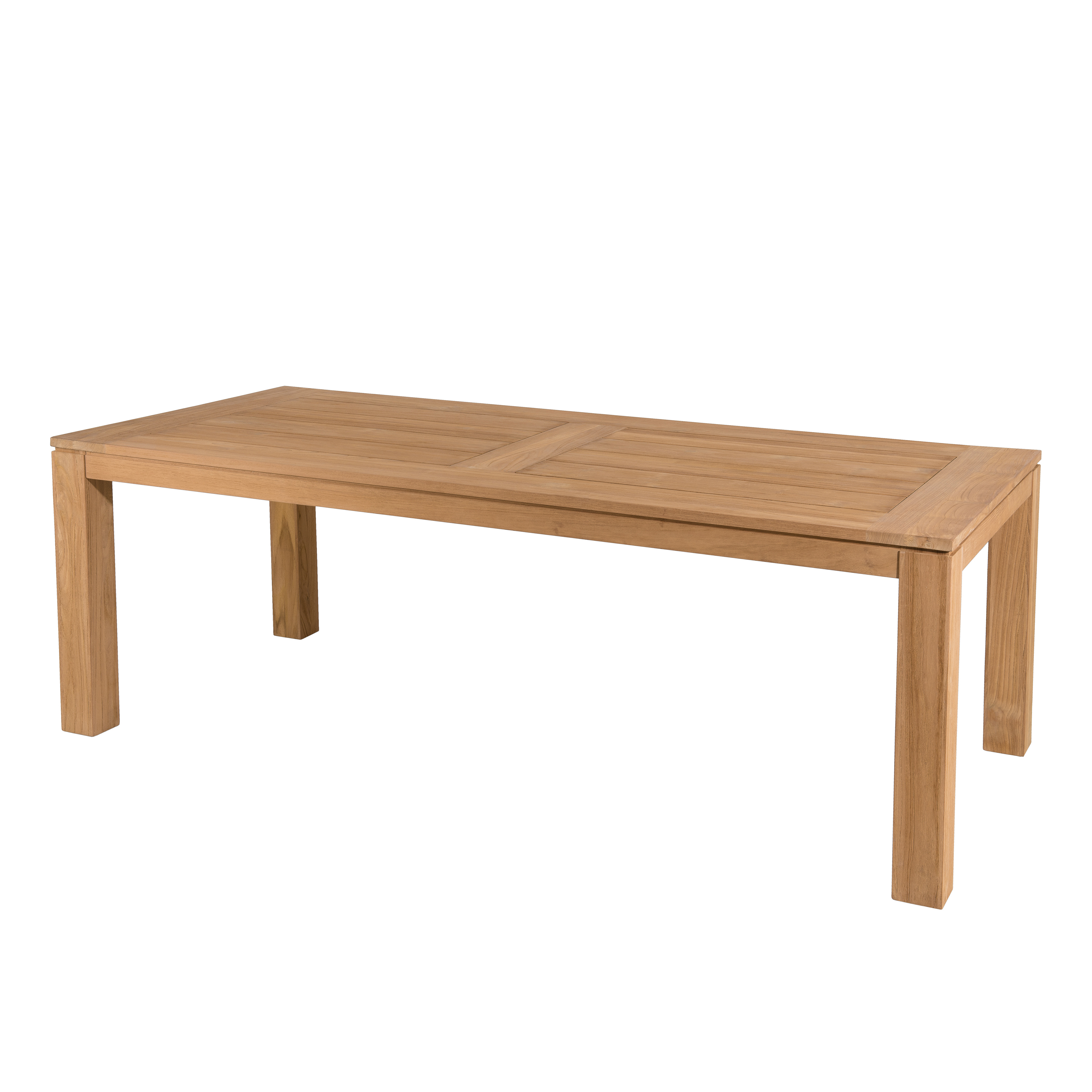Table de Jardin Teck 220x100x77cm BERGEN ref. 30020830