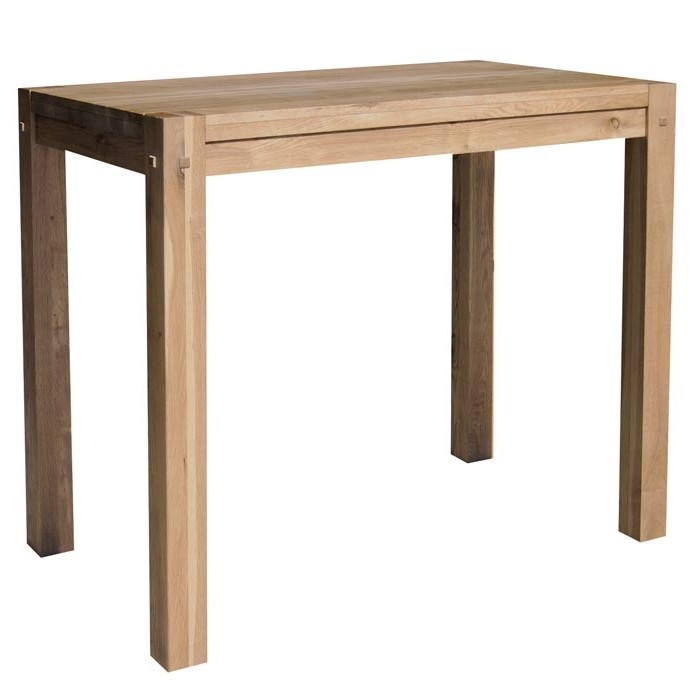 Table mange debout chêne 120x70cm FJORD