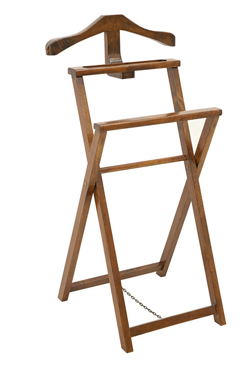 Valet de chambre pliable hévéa TRADITION